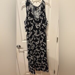 Who What Wear Midi Dress XL w/ Side cutouts